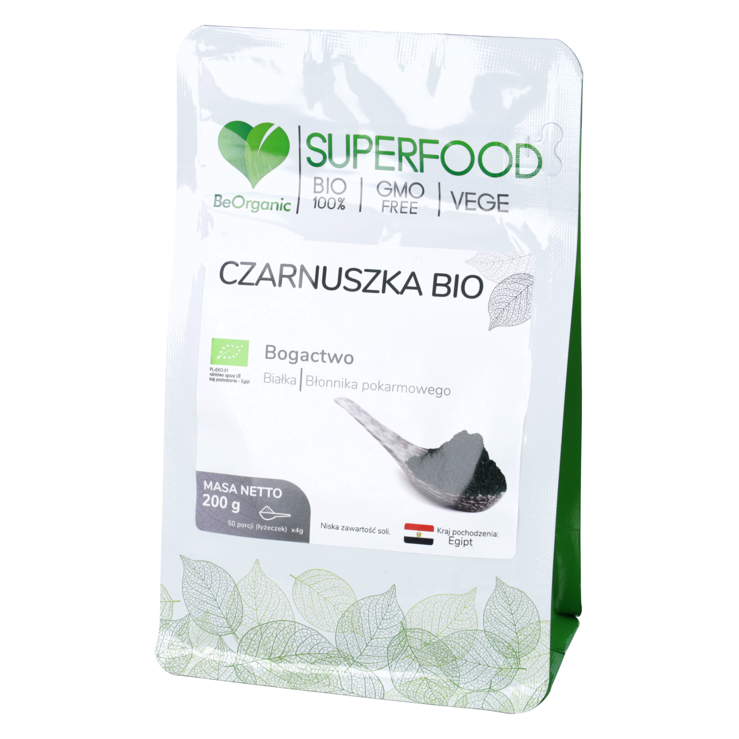 Beorganic czarnuszka bio, 200 g