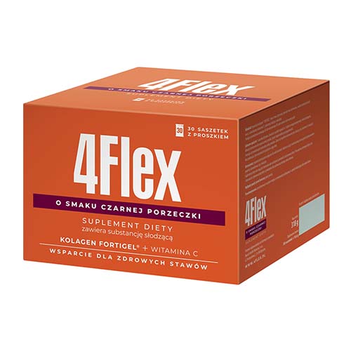 4flex - smak czarnej porzeczki, 30 saszetek