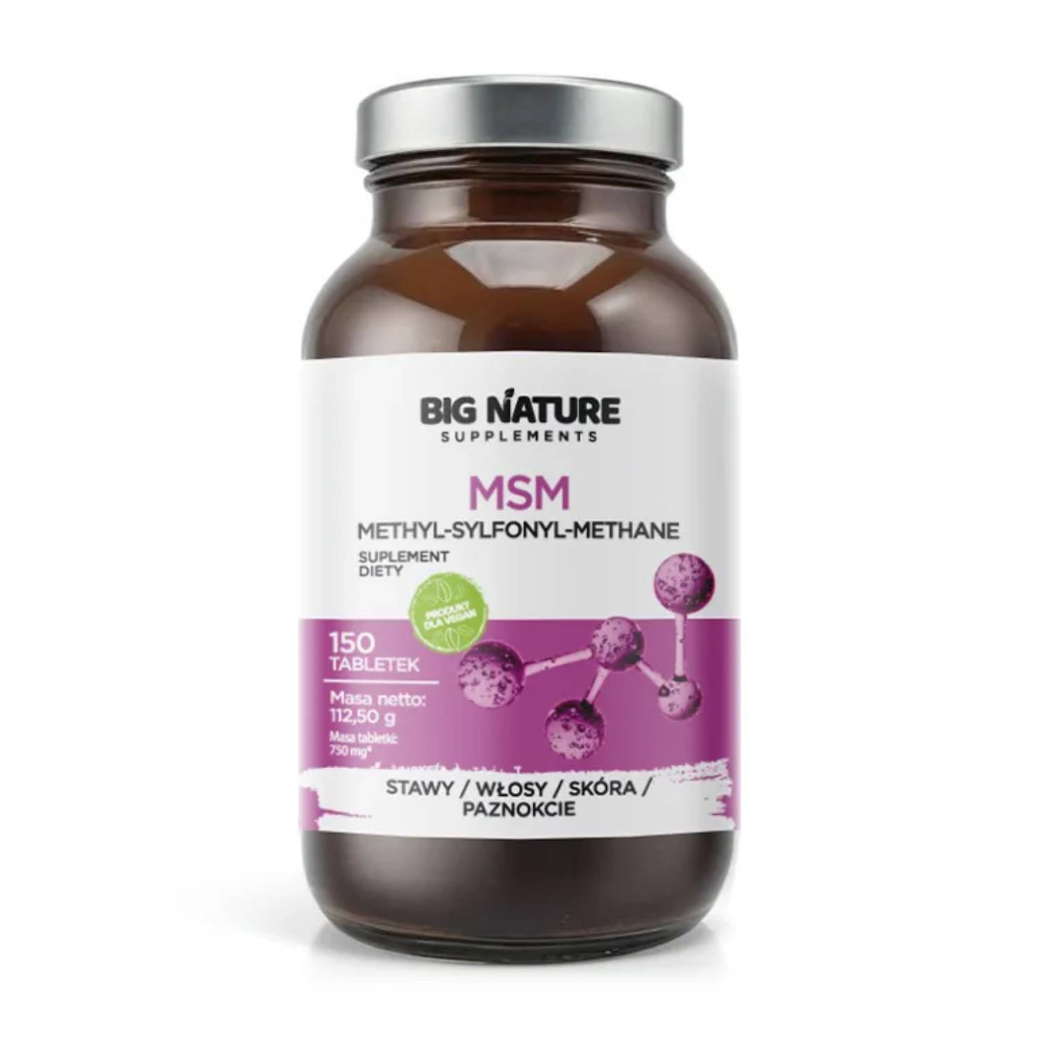 Big nature msm, 150 tabletek