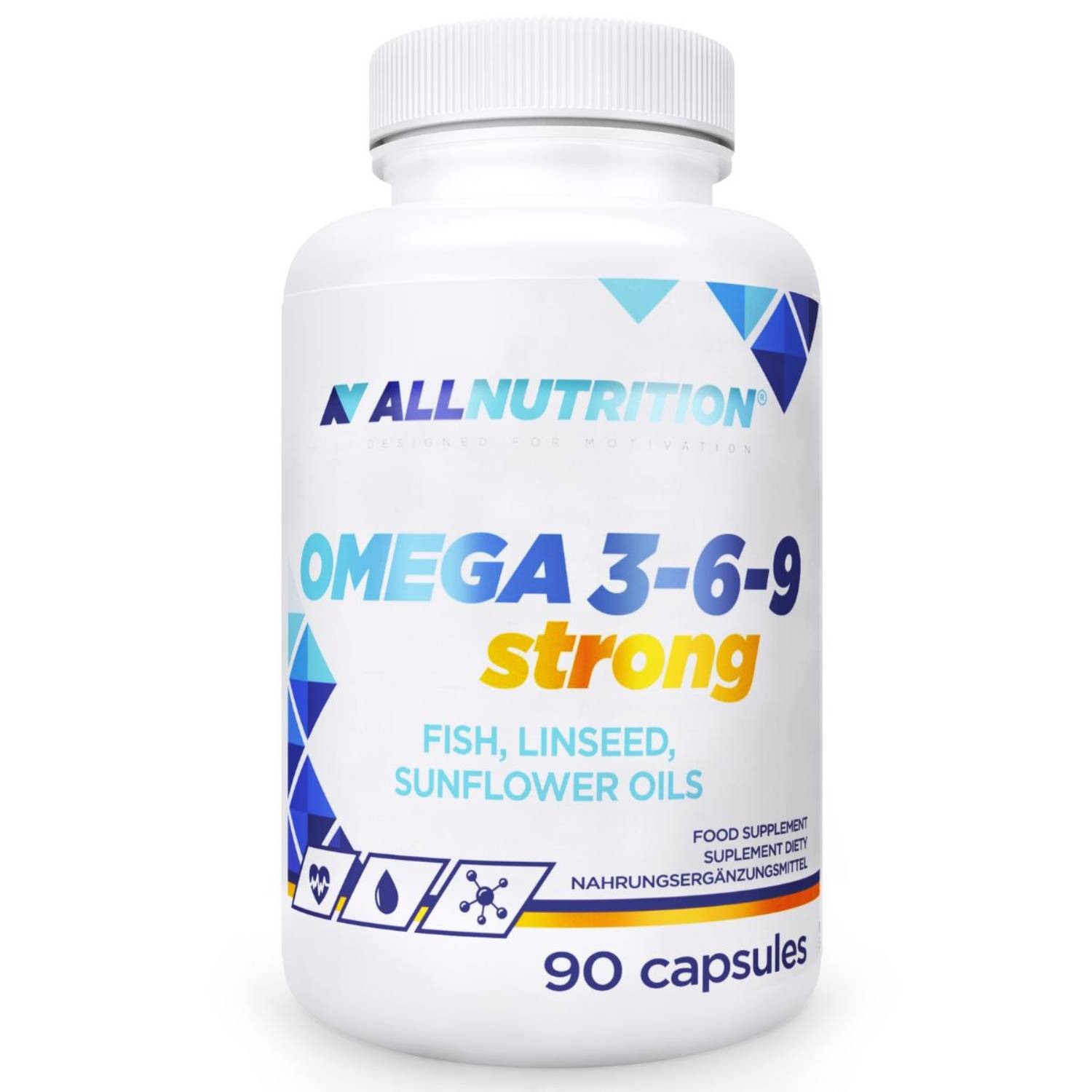 Allnutrition omega 3-6-9 strong, 90 kapsułek