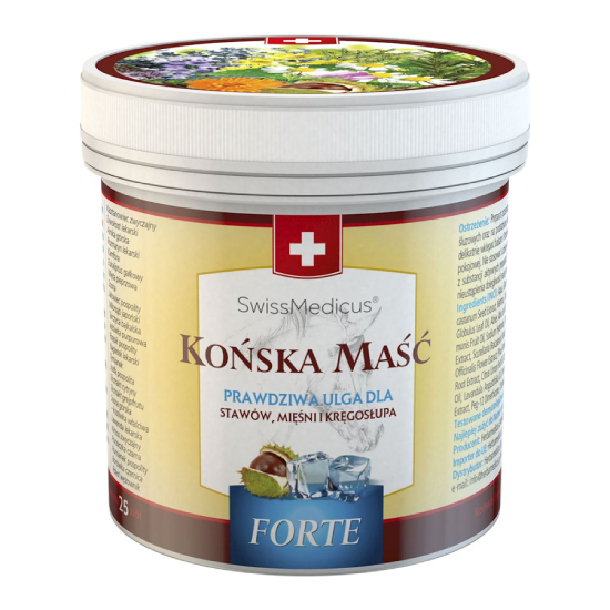 Herbamedicus - maść końska chłodząca, forte, 500 ml