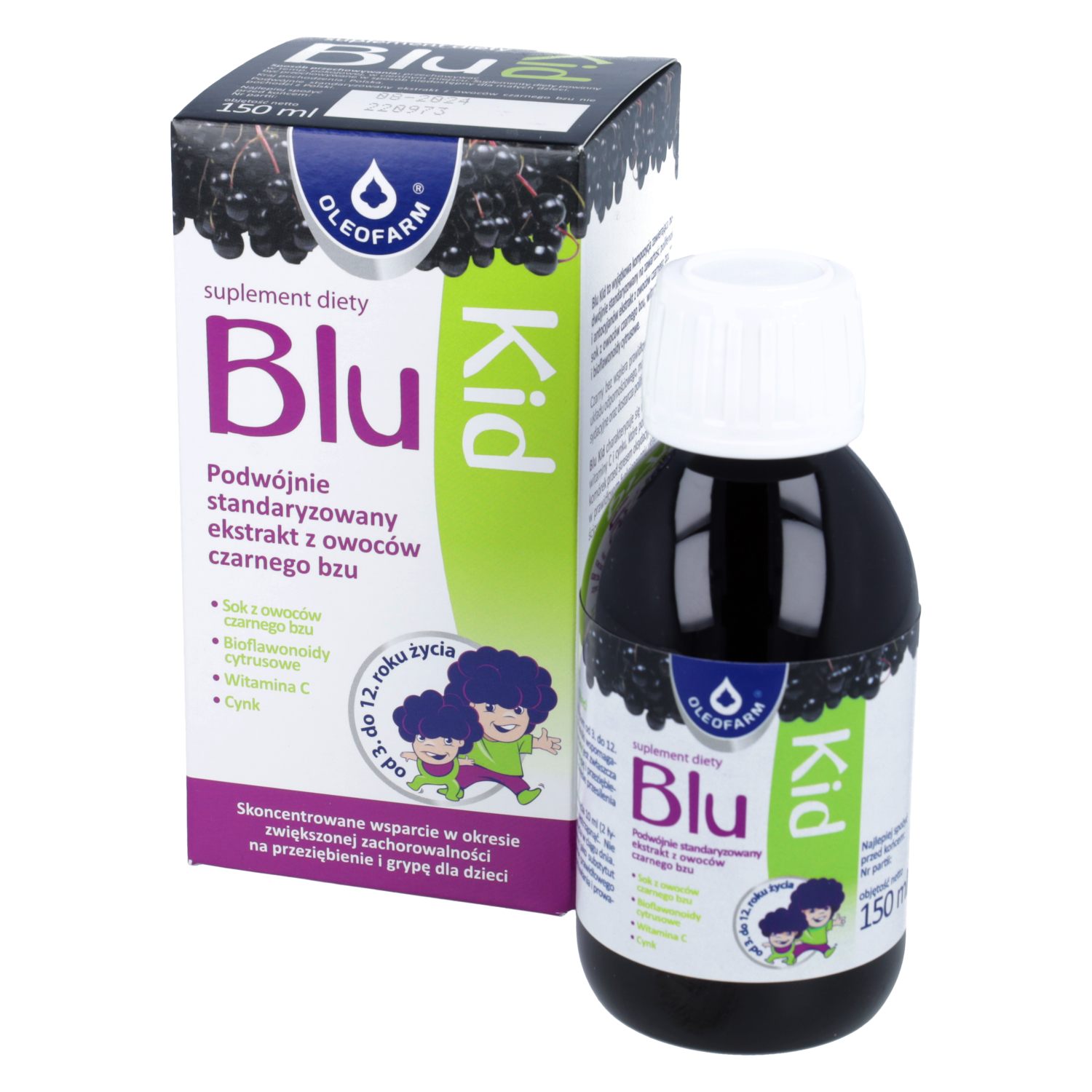 Oleofarm, blu kid, 150 ml
