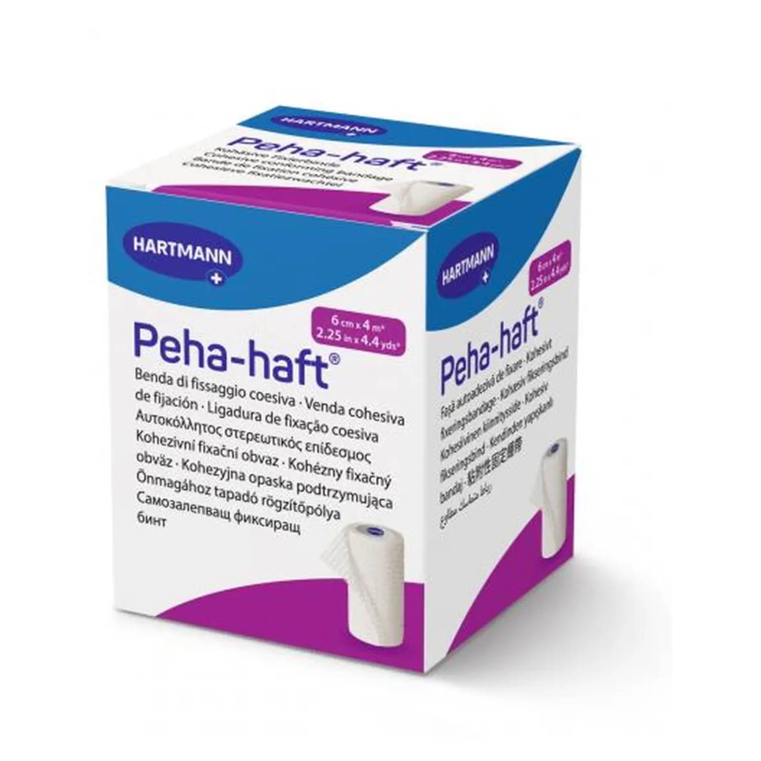 Peha-haft - opaska podtrzymująca, 6 cm x 4 m, 1 sztuka