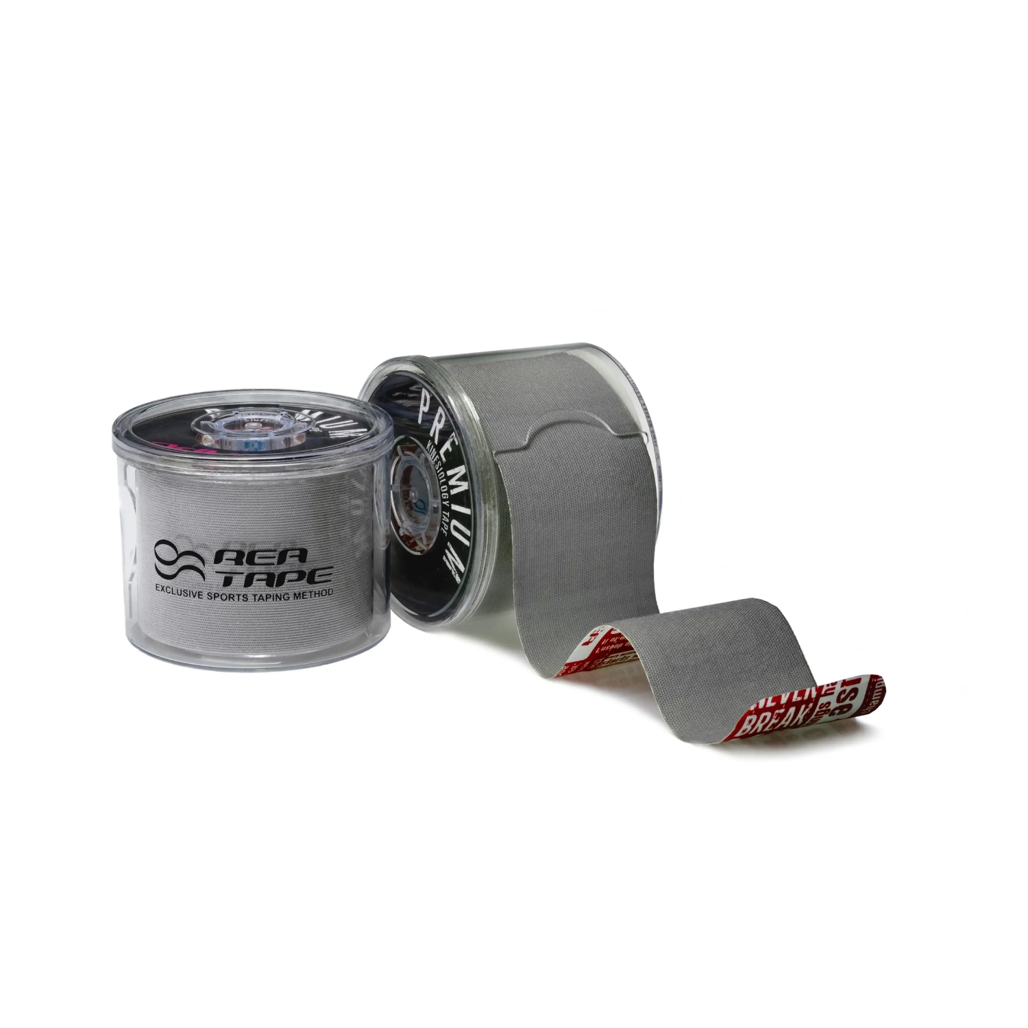 Reatape premium - taśma kinezjologiczna, 5 cm x 5 m, silver, 1 sztuka