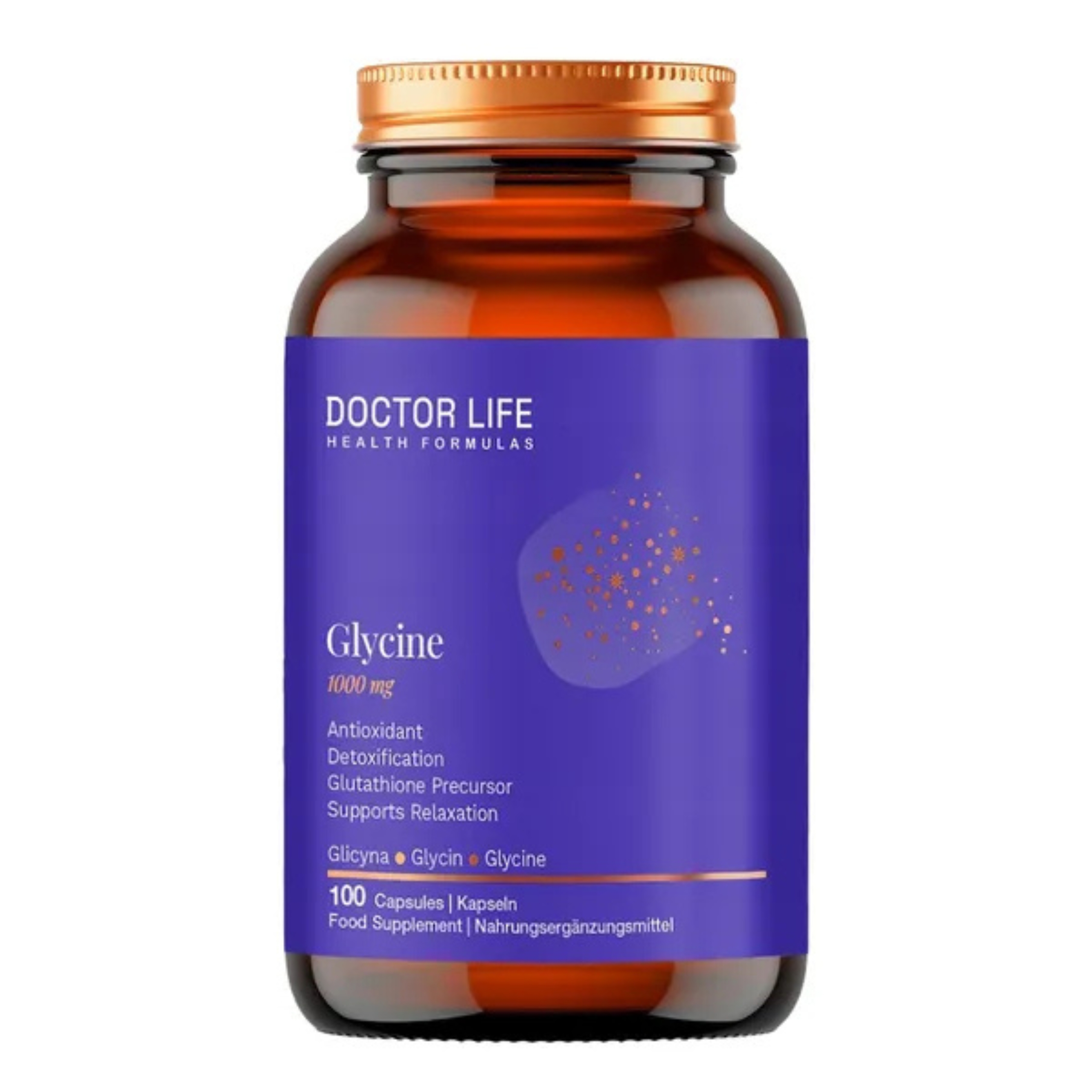 Doctor life - glicyna 1000 mg, 100 kapsułek
