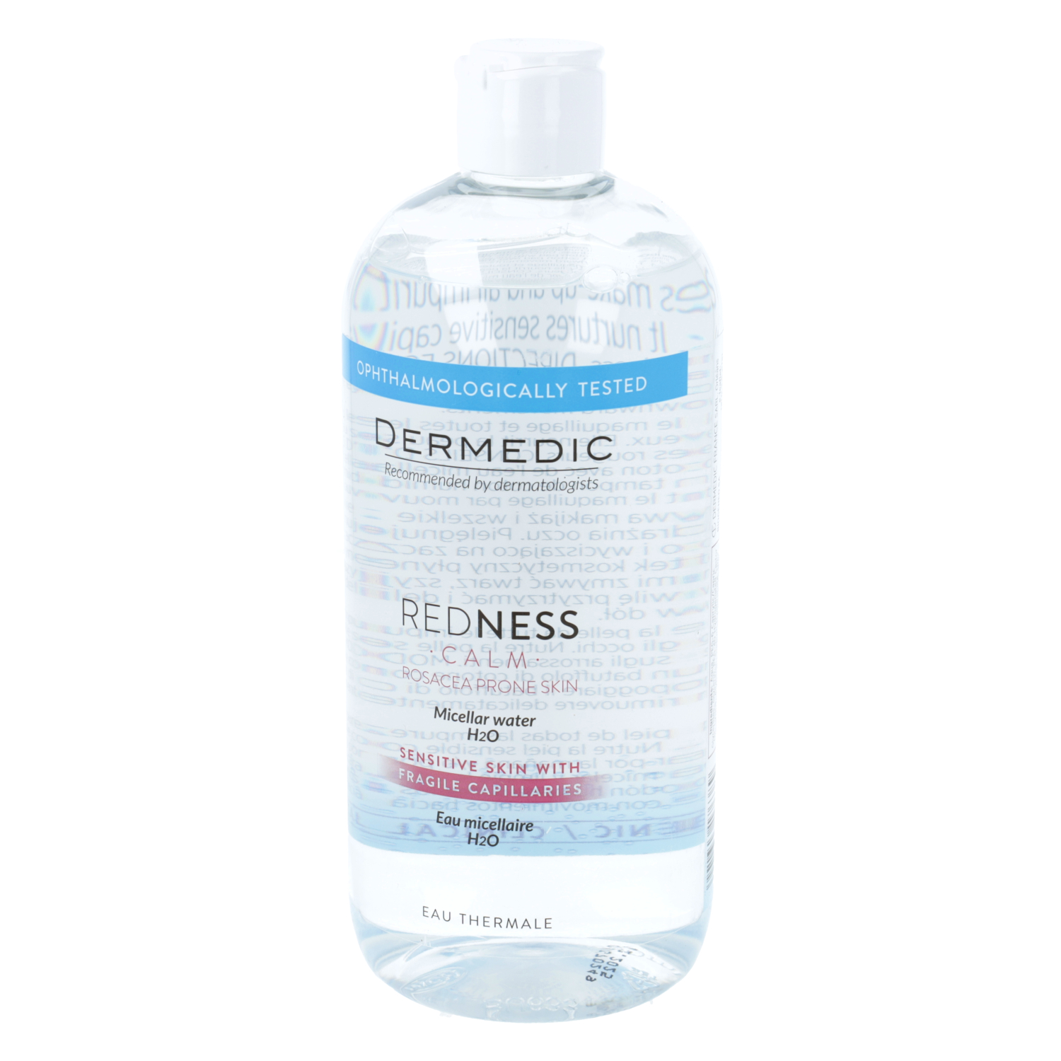 Dermedic redness calm - płyn micelarny h2o, 500 ml