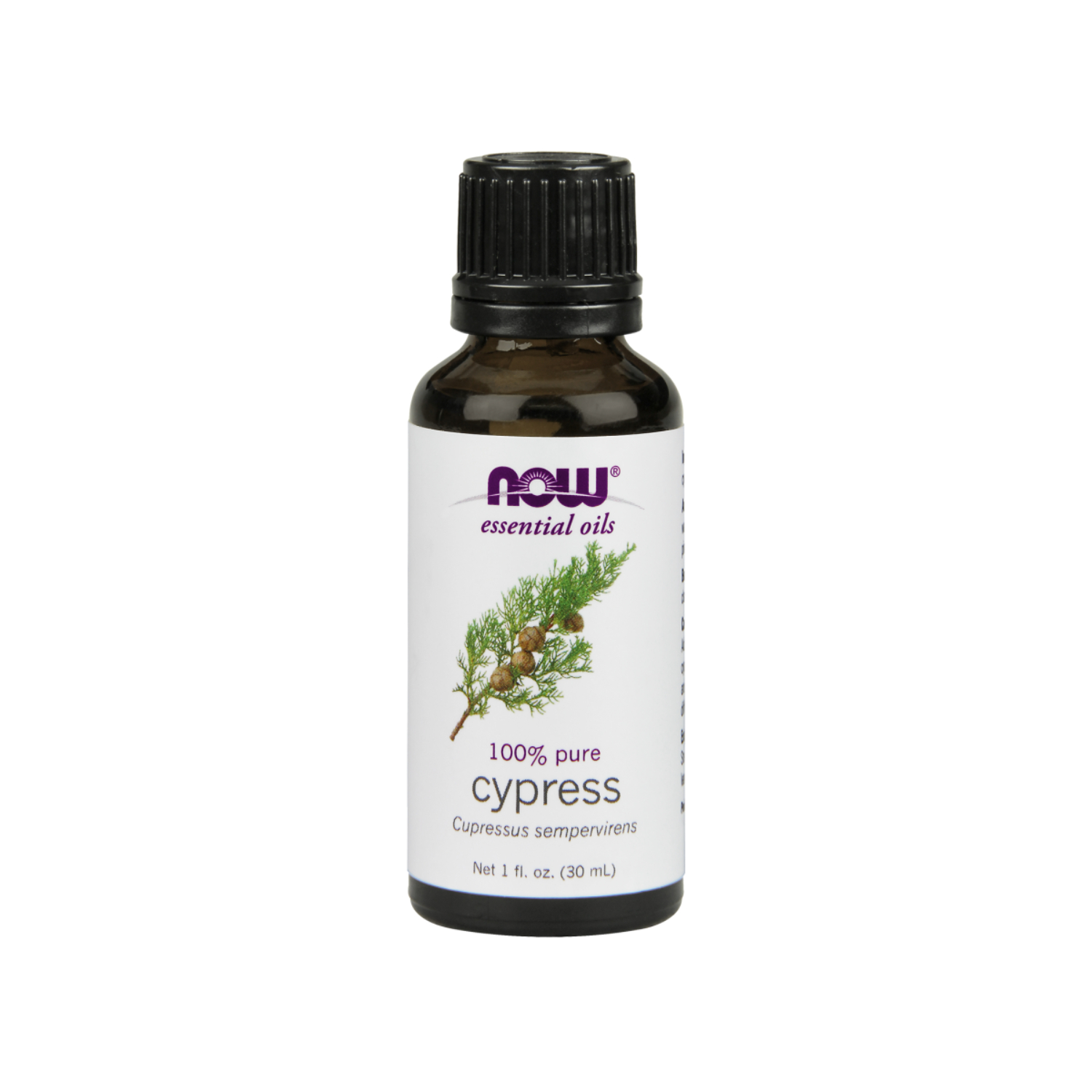 Now foods essential oil, cypress oil, olejek eteryczny, 30 ml