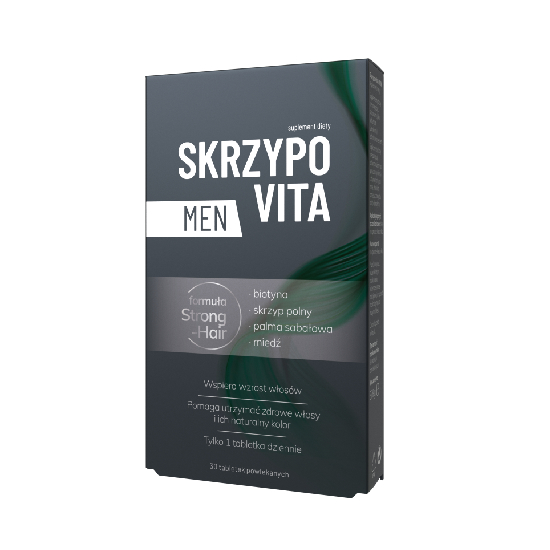 Skrzypovita men, 30 tabletek powlekanych