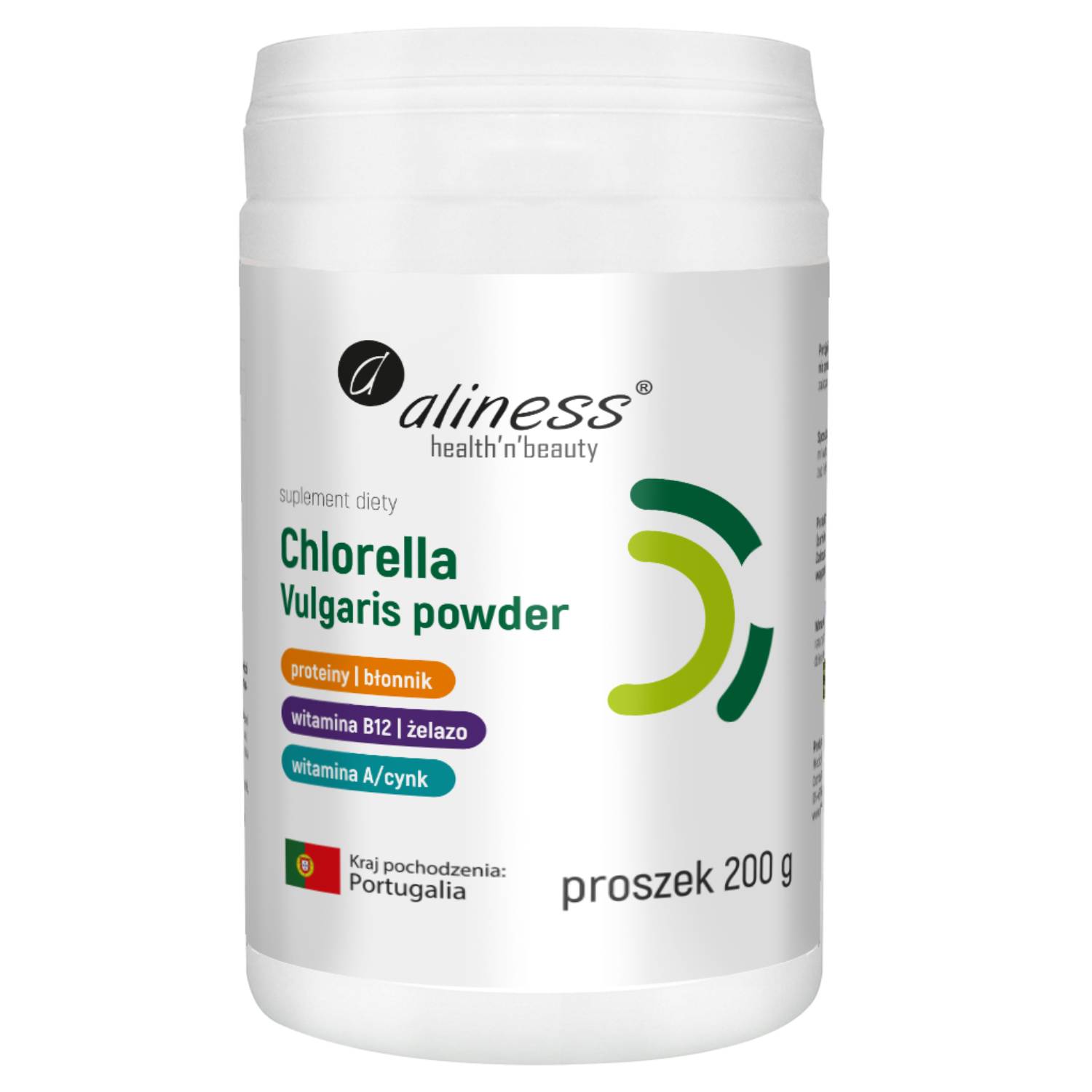 Aliness chlorella vulgaris powder, 200 g