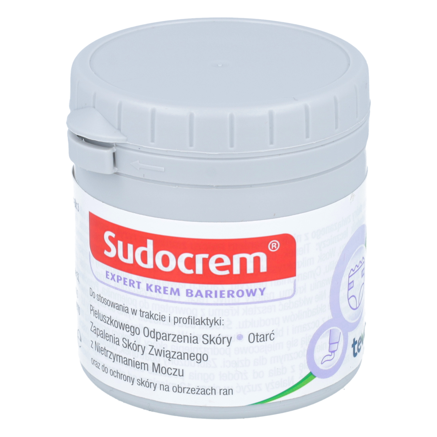 Sudocrem expert - krem barierowy, do pielęgnacji otarć i odparzeń, 125 g