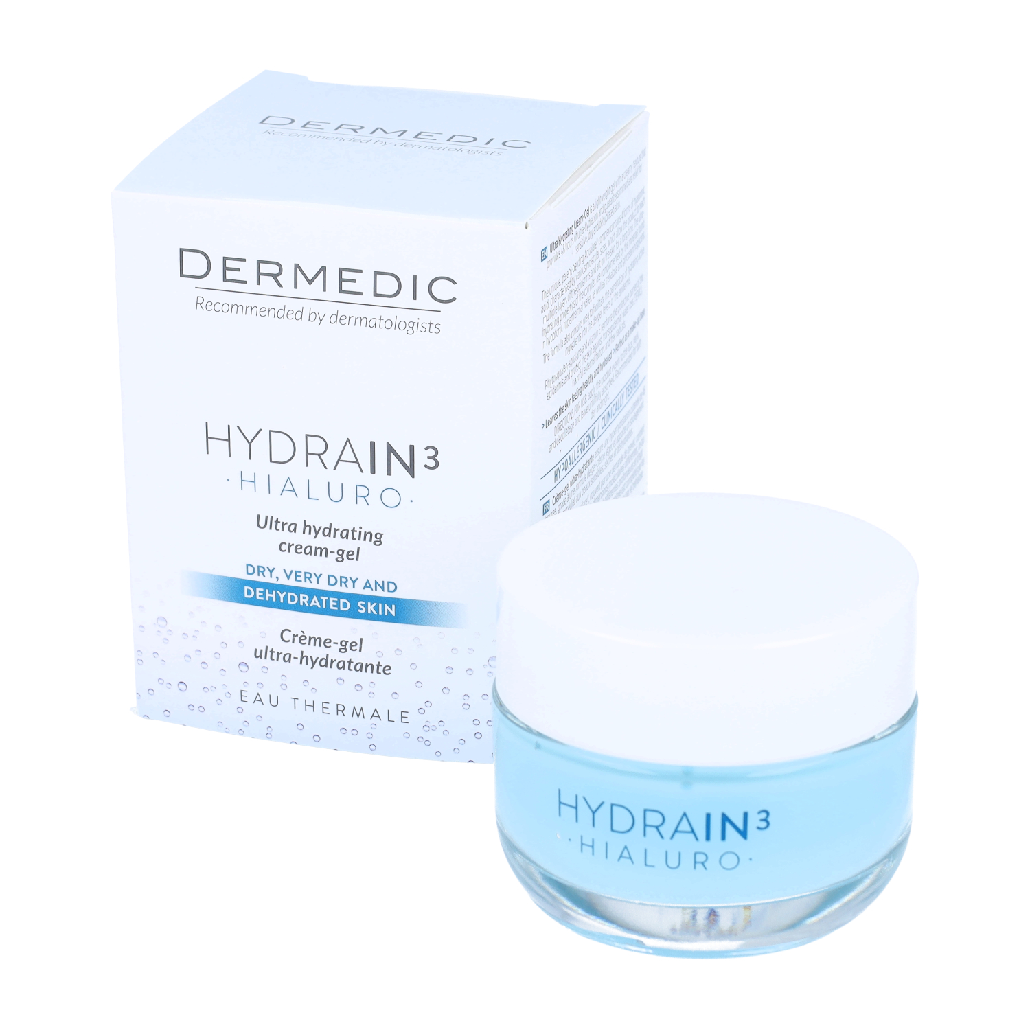 Dermedic hydrain 3 hialuro - krem-żel ultranawilżający, 50 ml