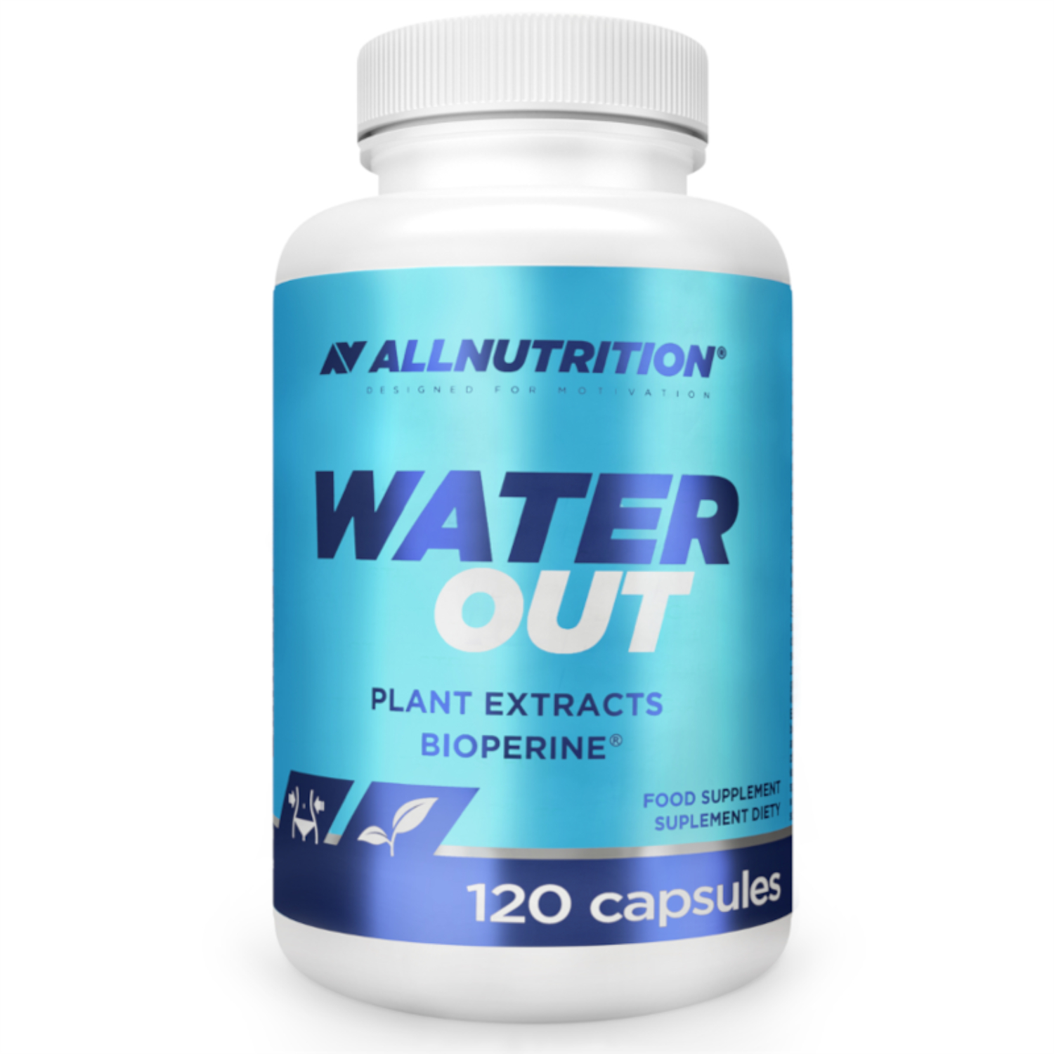 Allnutrition water out, 120 kapsułek