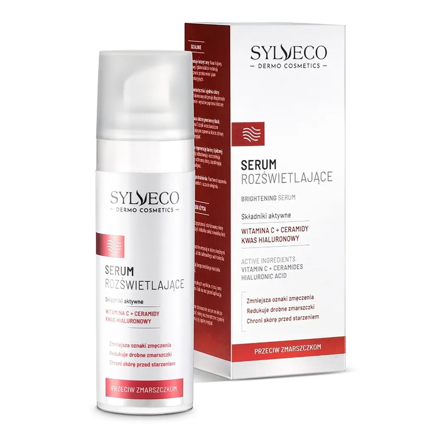 Sylveco dermo - serum rozświetlające do twarzy, 15 ml (data ważności: 31.01.2026)