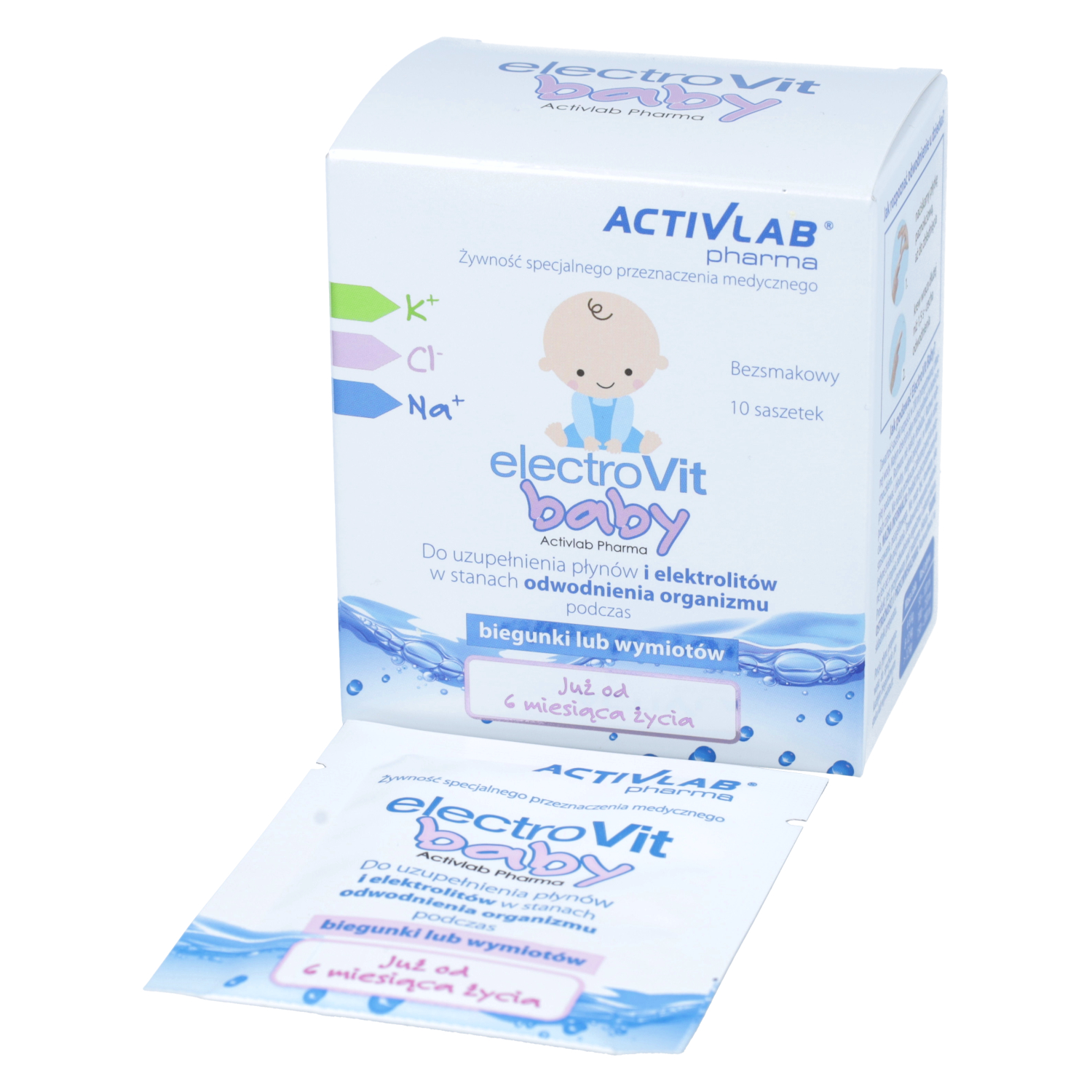 Activlab pharma electrovit baby, od 6 miesiąca życia, 10 saszetek