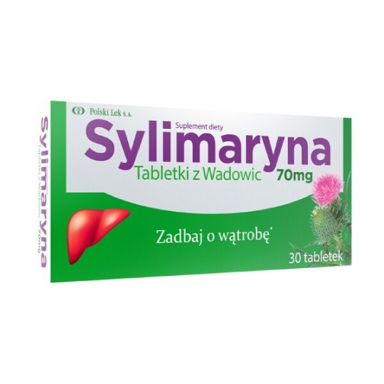 Sylimaryna tabletki z wadowic, 30 tabletek