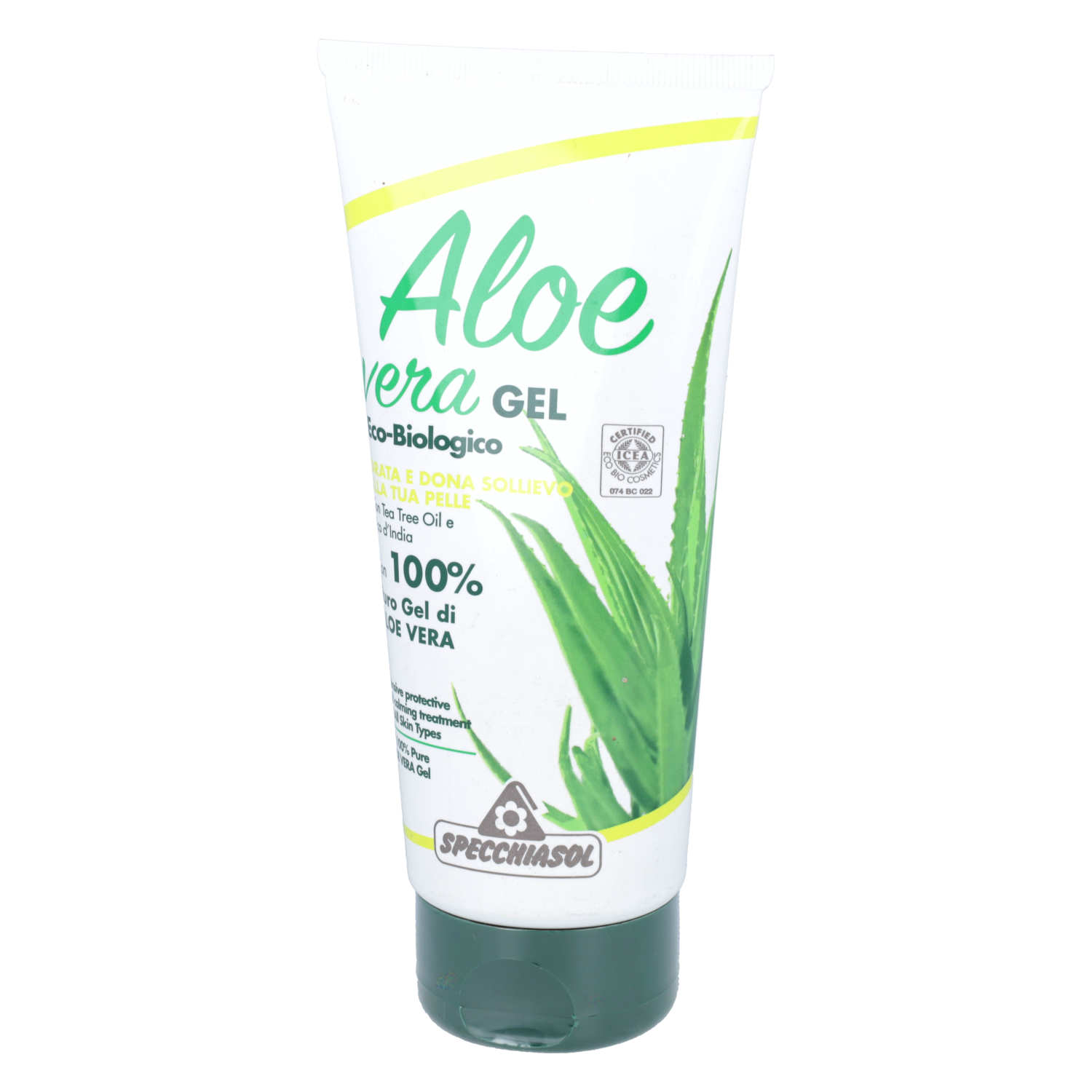 Aloe vera żel eco bio - żel z dodatkiem drzewa herbacianego, 200 ml