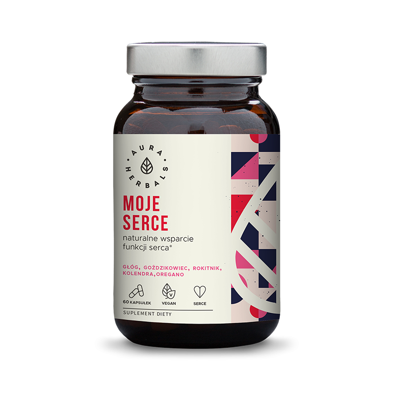 Aura herbals moje serce, 60 kapsułek