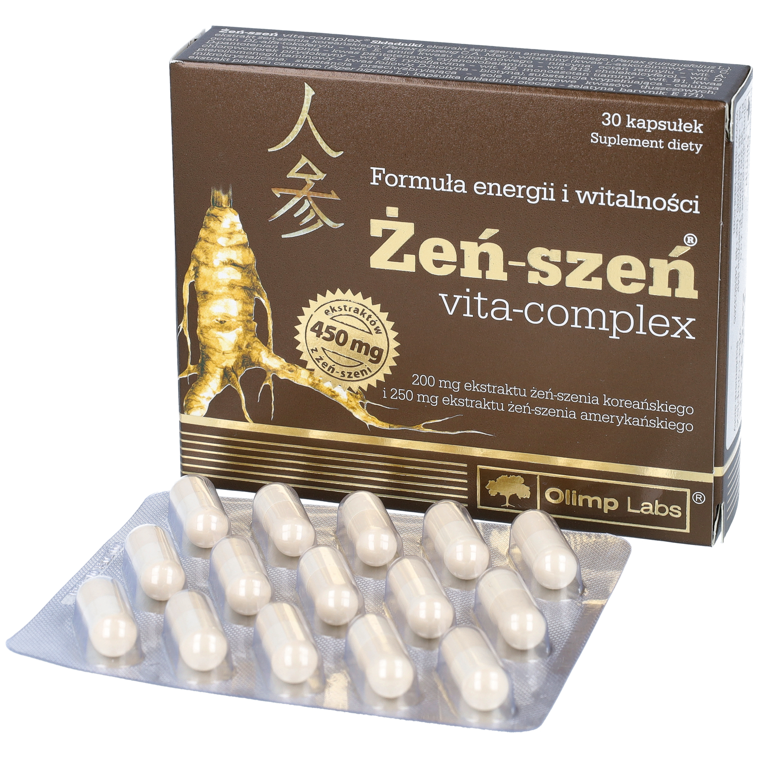 Olimp, żeń-szeń vita-complex, 30 kapsułek
