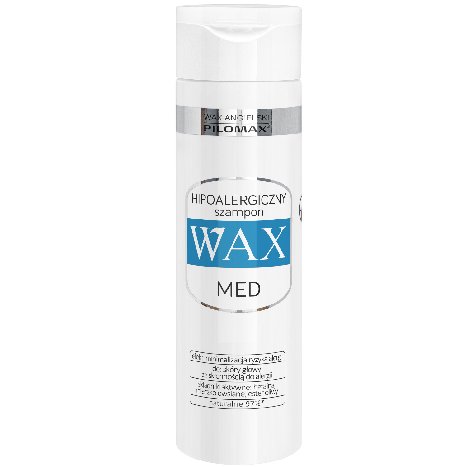 Wax pilomax med - szampon hipoalergiczny, 200 ml
