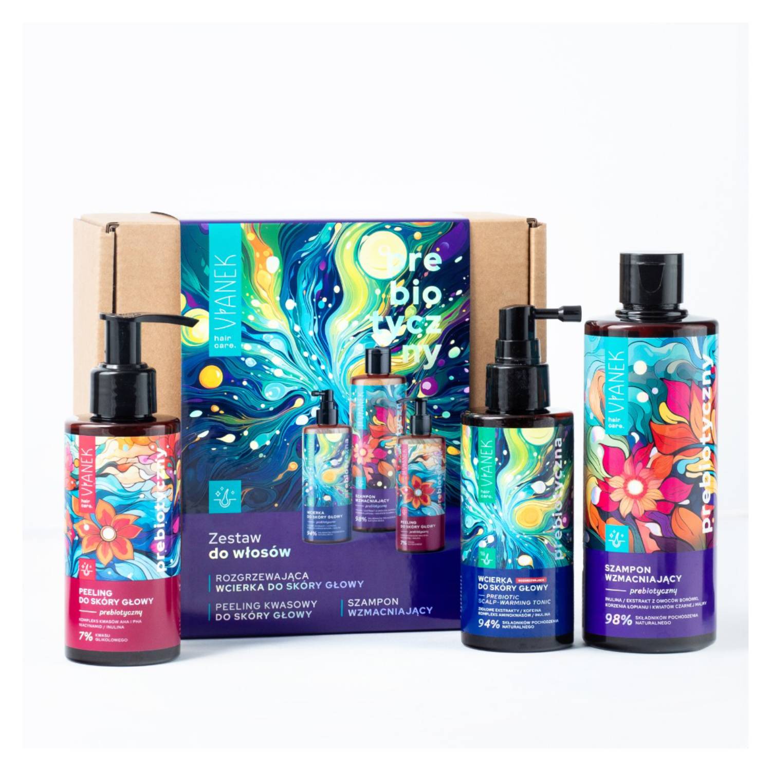 Vianek - zestaw prebiotyczny do włosów, 1 komplet