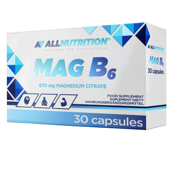 Allnutrition mag b6, 30 kapsułek