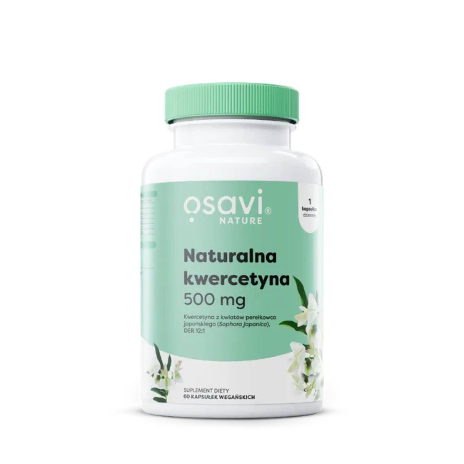 Osavi naturalna kwercetyna 500 mg, 60 kapsułek