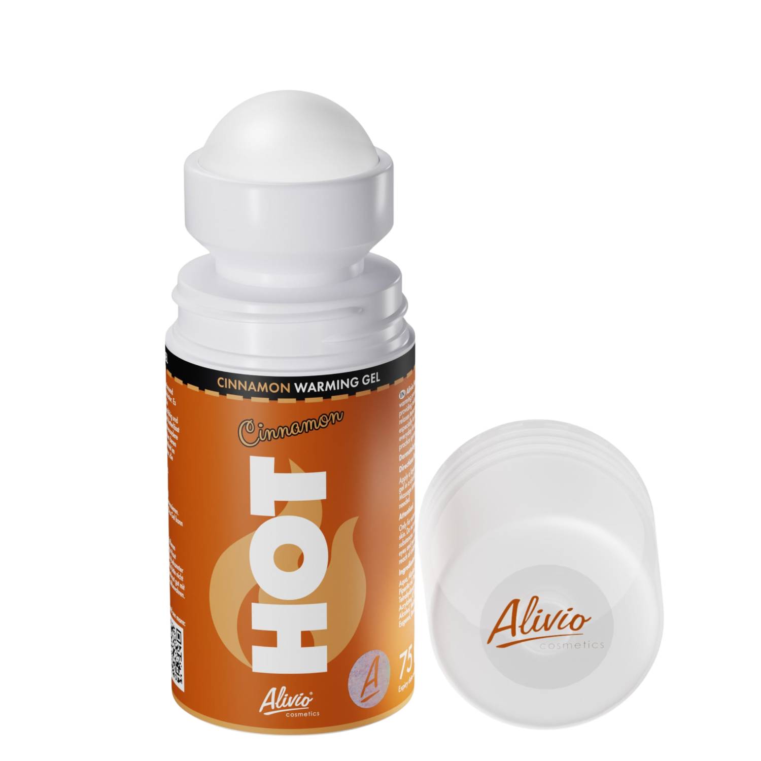 Alivio - żel rozgrzewający hot cinnamon roll-on, 75 ml