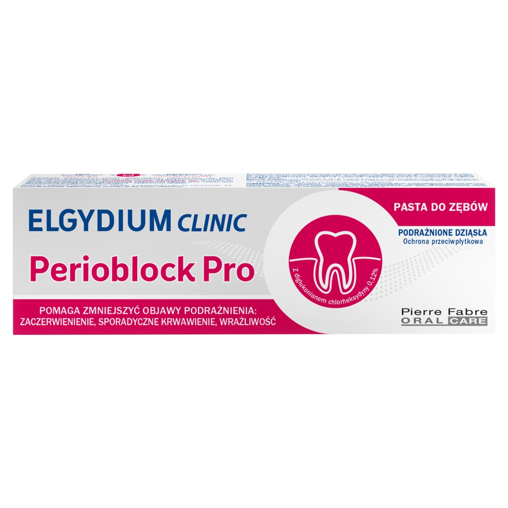 Elgydium clinic perioblock pro - pasta do zębów, 50 ml