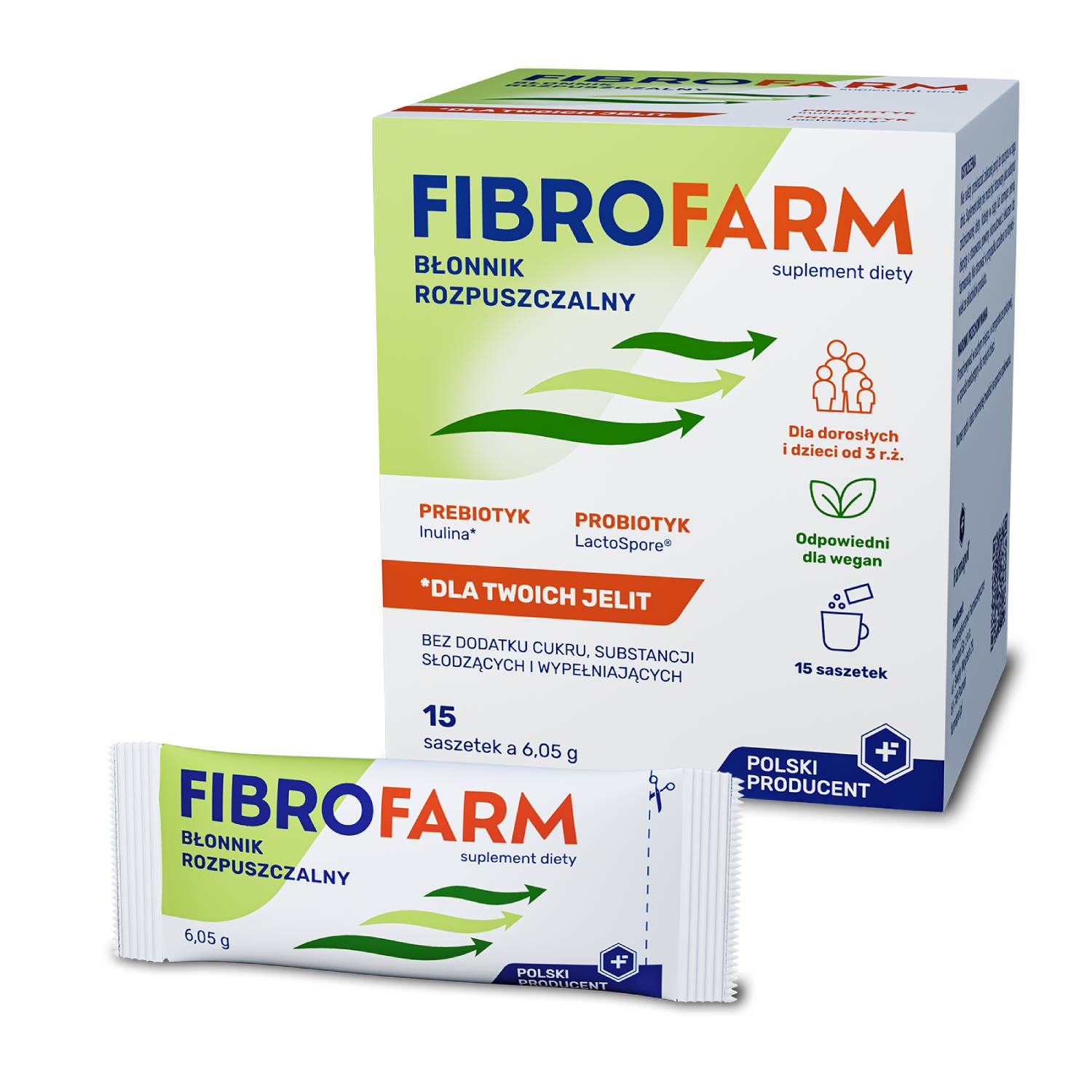 Fibrofarm, 15 saszetek