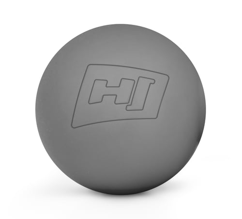Massageball aus Silikon 63mm grau