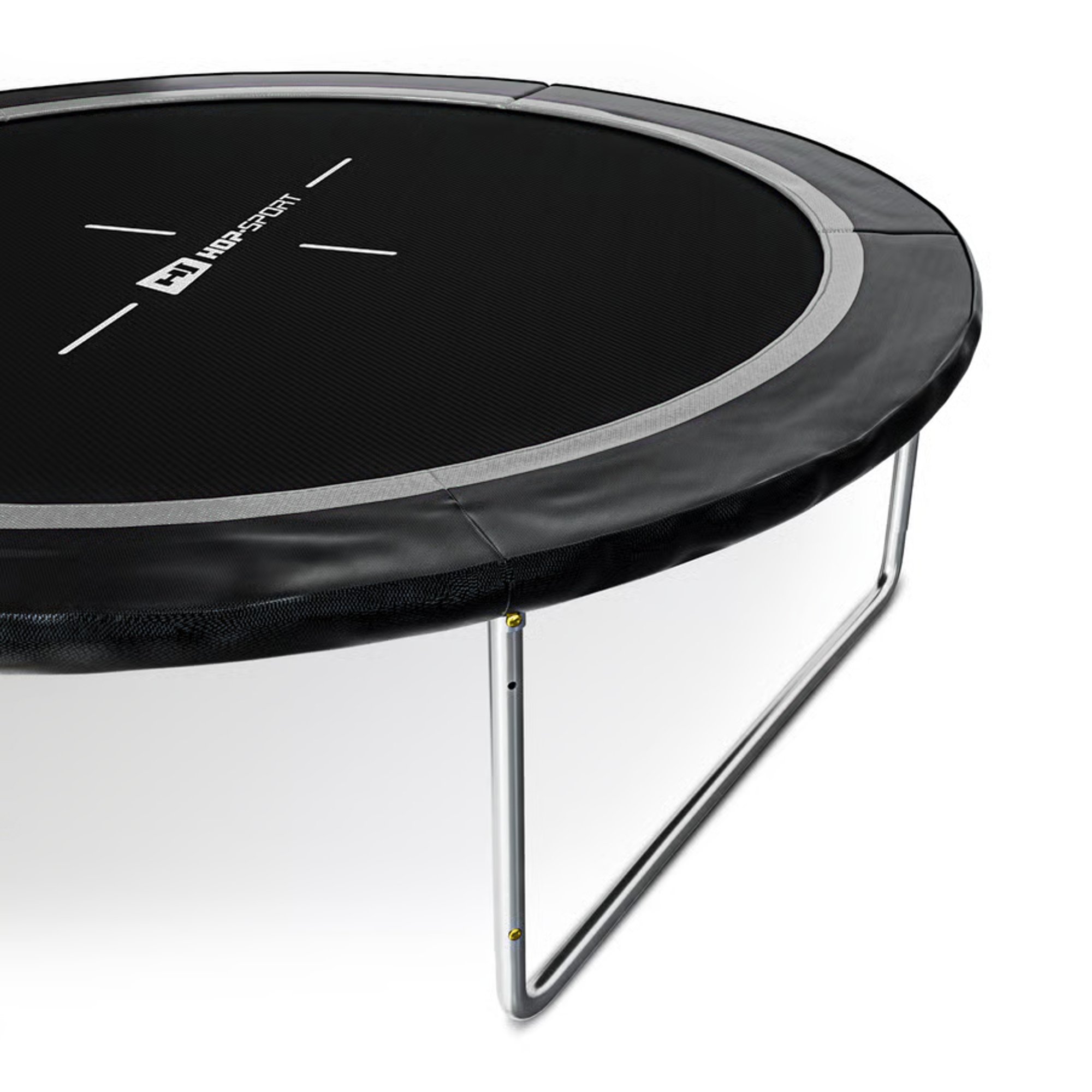 Randabdeckung 305 cm 10FT - Schwarz/Grau