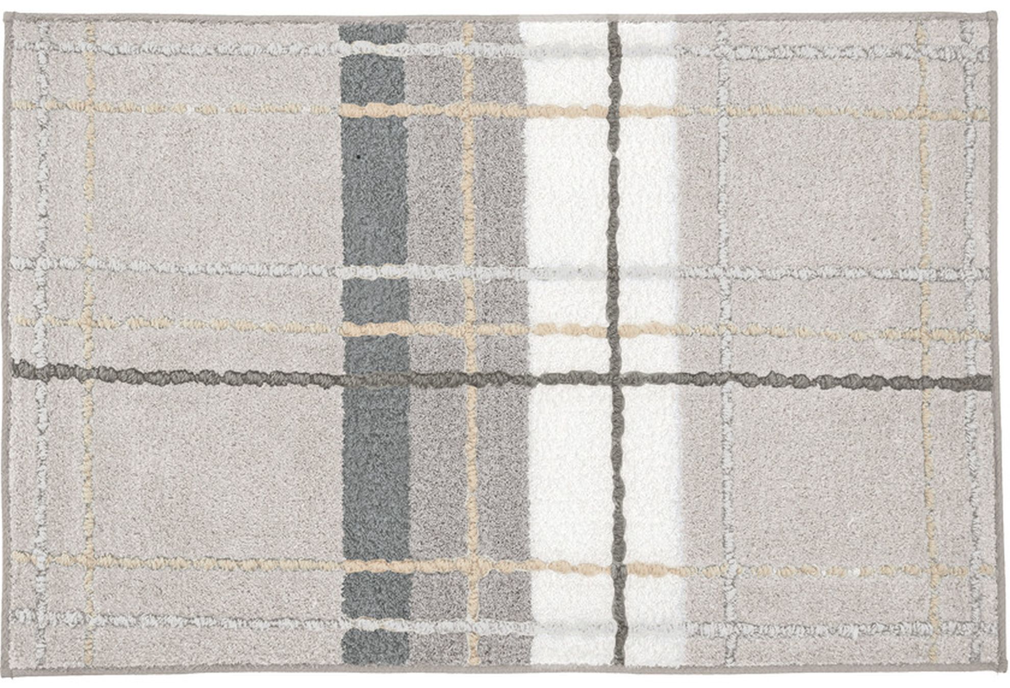 Kleine Wolke Kara dywanik łazienkowy 70x120 cm poliakryl szary 5543158225