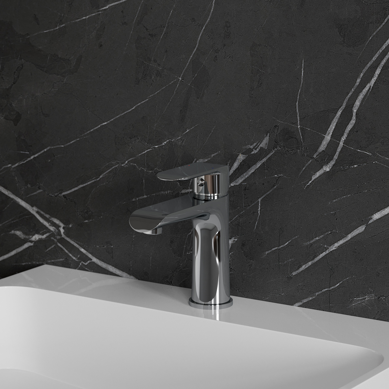 Omnires Sacramento bateria umywalkowa stojąca chrom SC2310CR - Wysyłka w 24h