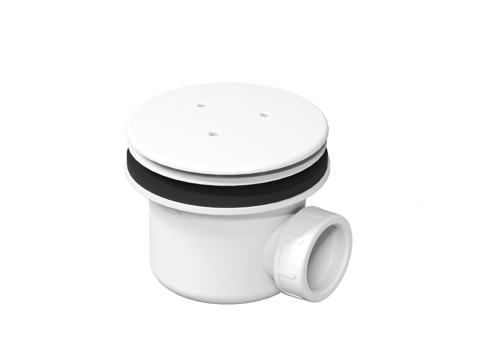 Ravak Professional syfon do brodzika biały mat X01850