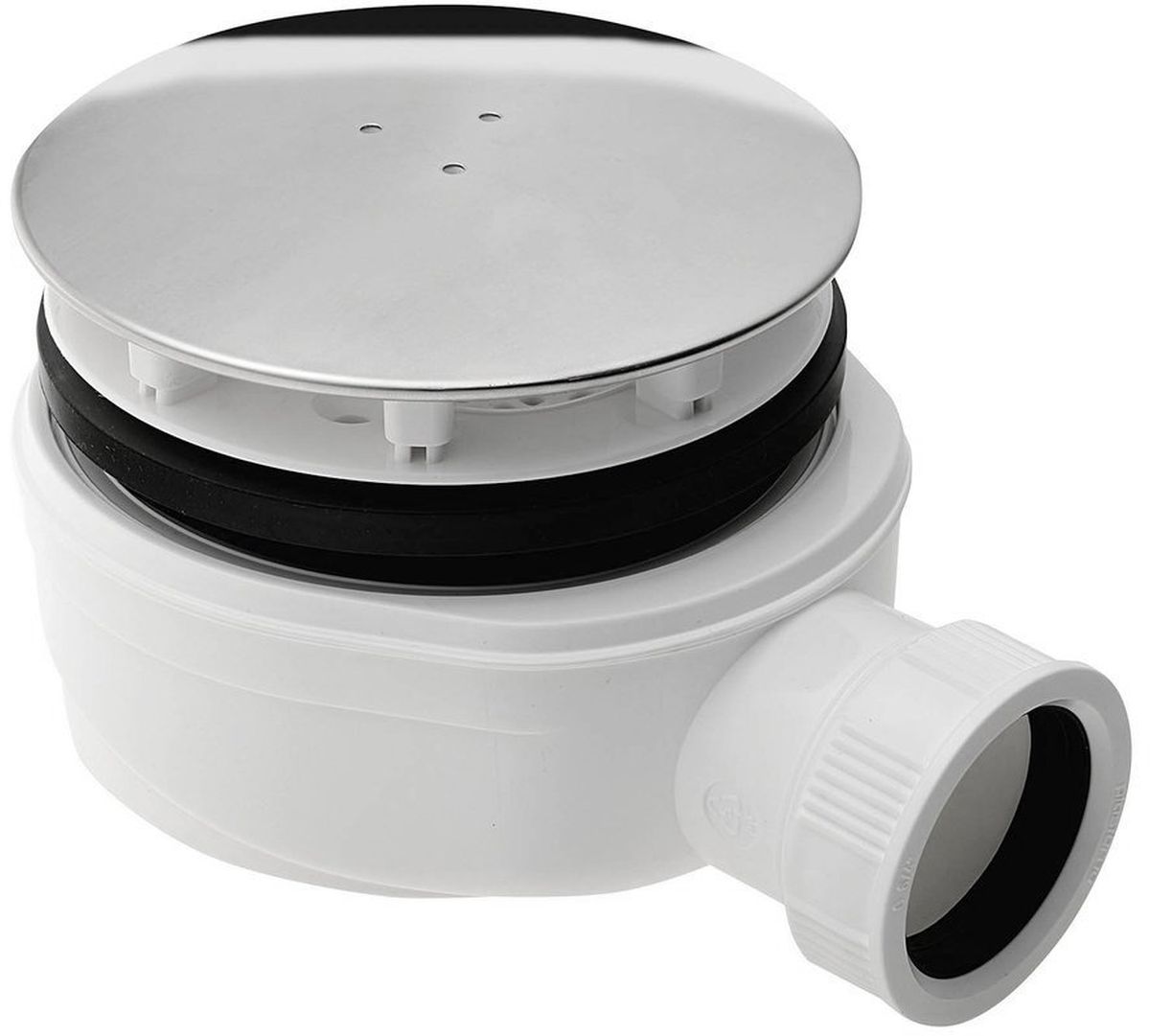 Polysan syfon do brodzika chrom 1722C