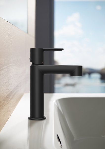 Ravak Puri bateria umywalkowa stojąca czarna X070181