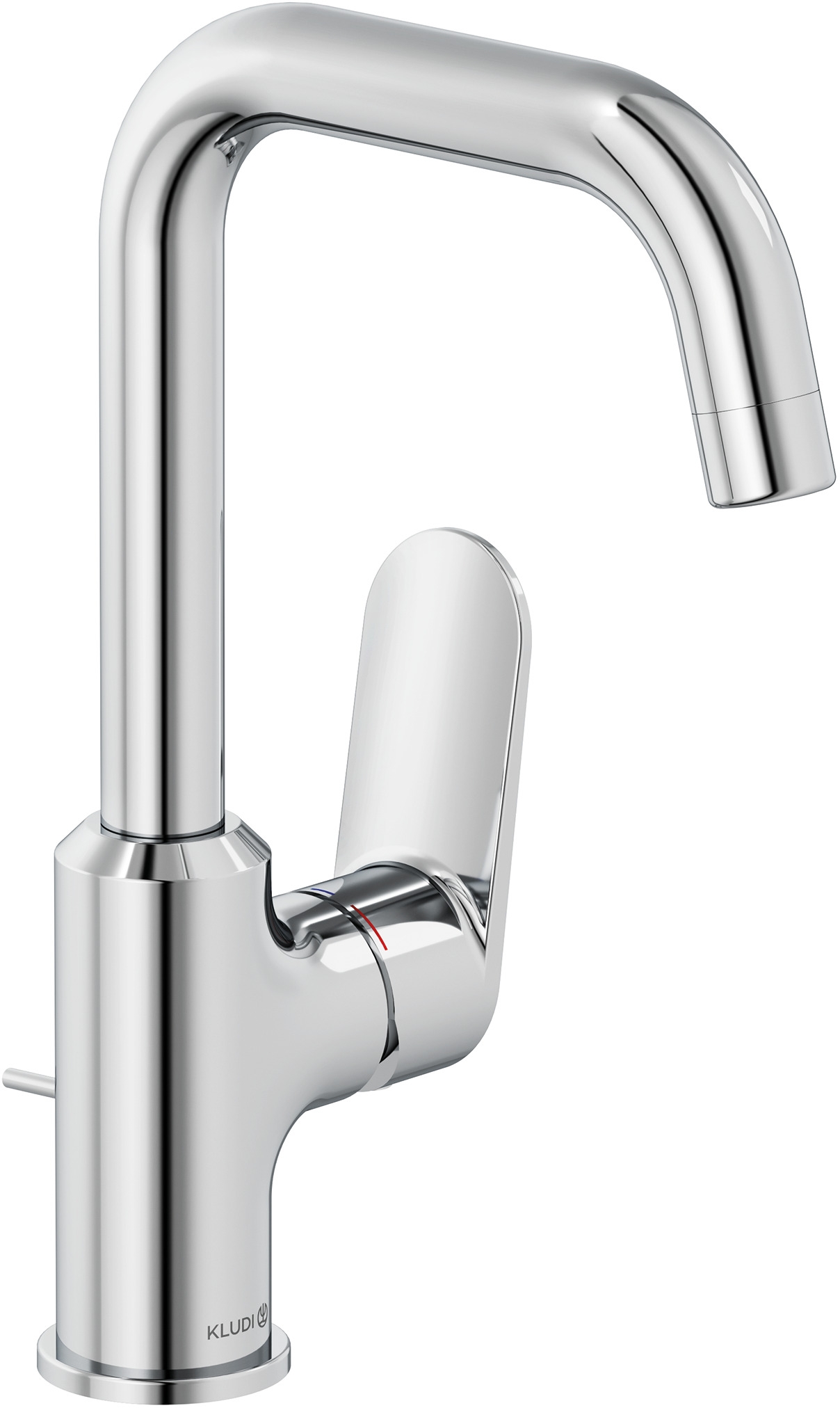 Kludi X1 bateria umywalkowa stojąca chrom 320270575