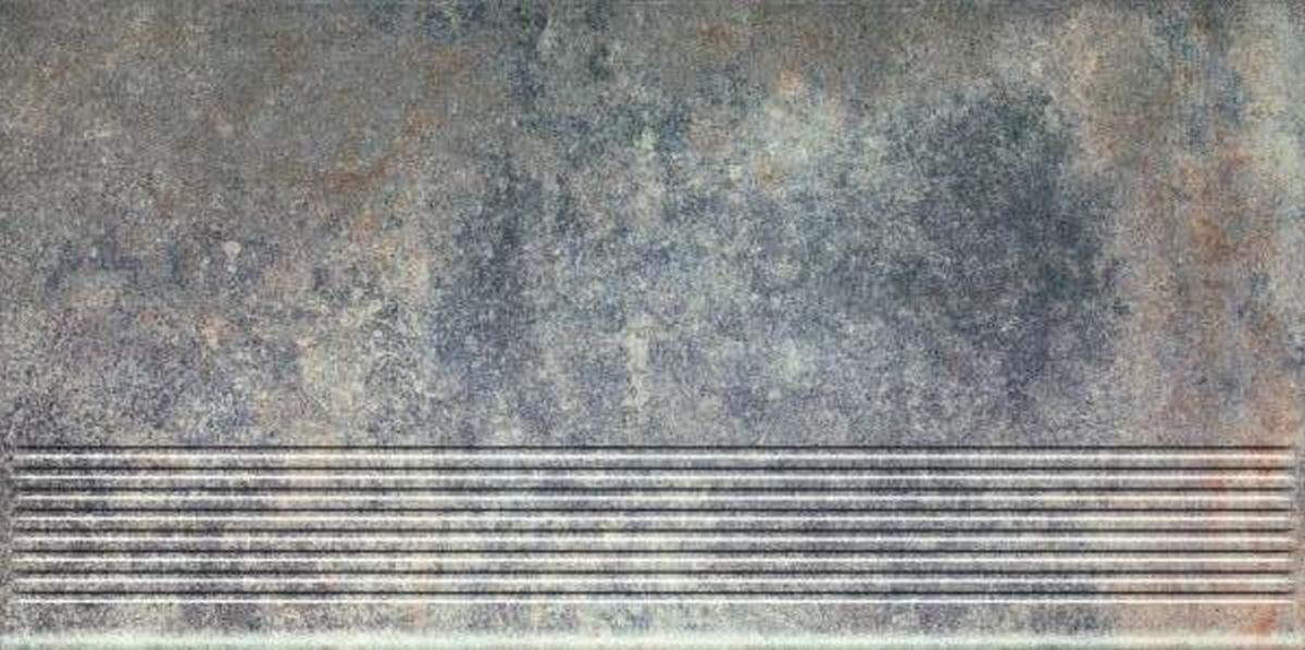 Paradyż Viano stopnica 60x30 cm szara
