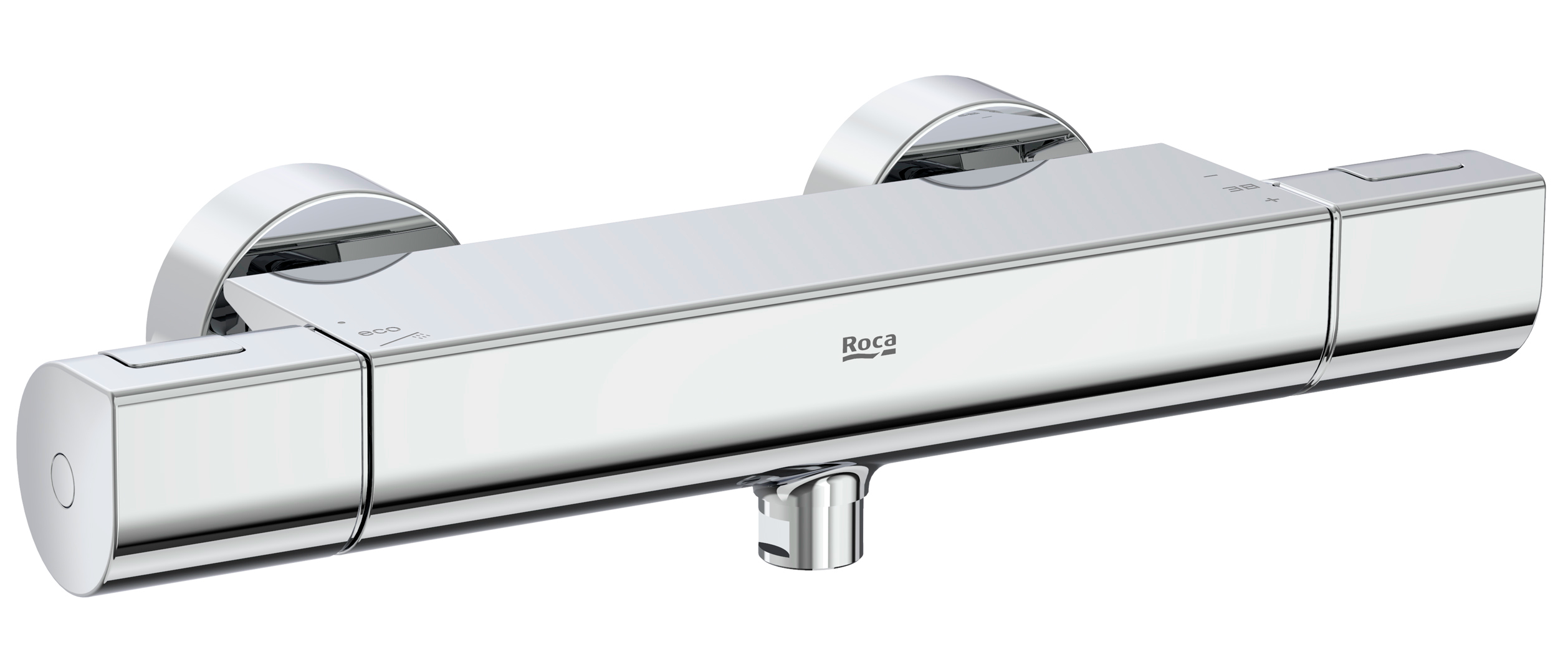 Roca T-1000 bateria prysznicowa ścienna termostatyczna chrom A5A142EC00