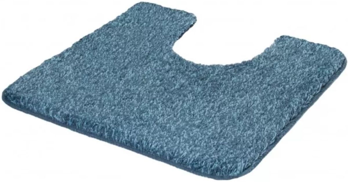 Kleine Wolke Seattle dywanik łazienkowy 55x50 cm pod WC poliester Ice Blue 4071754130