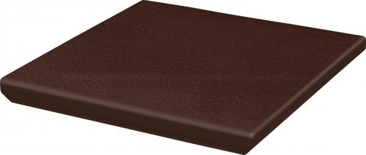 Paradyż Natural Brown stopnica 33x33 cm brązowa