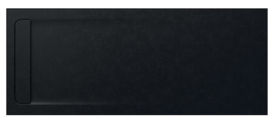 Roca Aquos brodzik 200x80 cm prostokątny kompozyt Stonex czarny AP6017D032001400