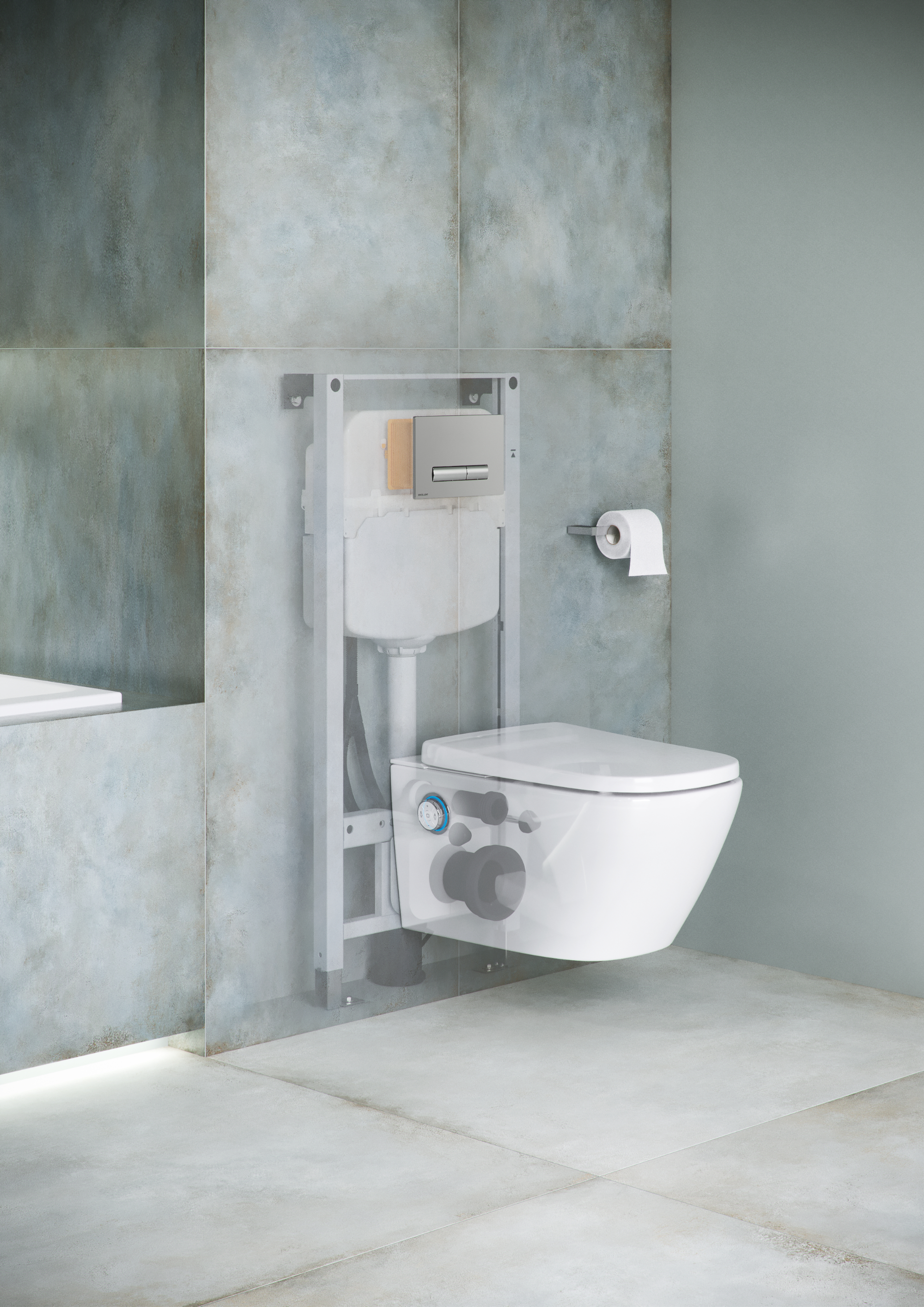 Excellent Shiro Premium stelaż podtynkowy do miski WC z systemem Pure Power INEX.SP1150.500