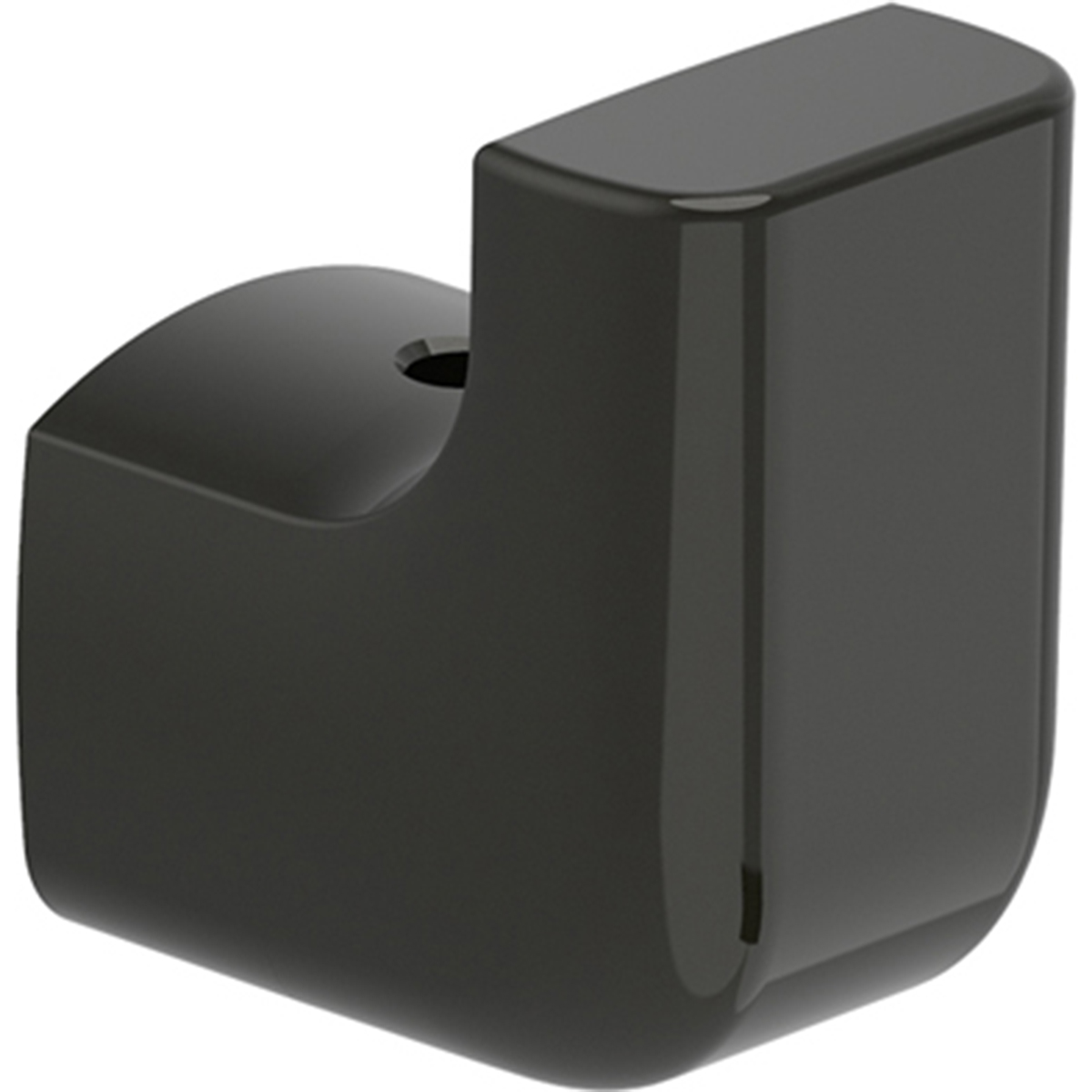 Roca Tempo wieszak pojedynczy ścienny czarny A817020CN0 - Wysyłka w 24h