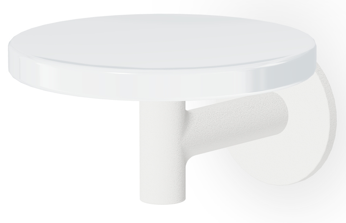 Zucchetti Pan mydelniczka ścienna biała ZAC610.W1