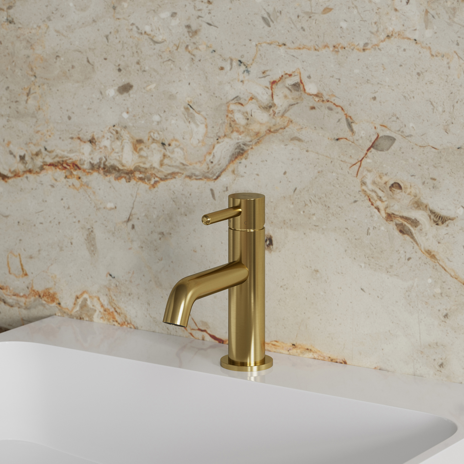 Omnires Y bateria umywalkowa stojąca złoty szczotkowany Y1210NGLB - Wysyłka w 24h