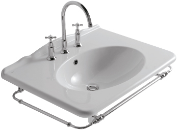 Globo Paestum reling do umywalki chrom PAPC28