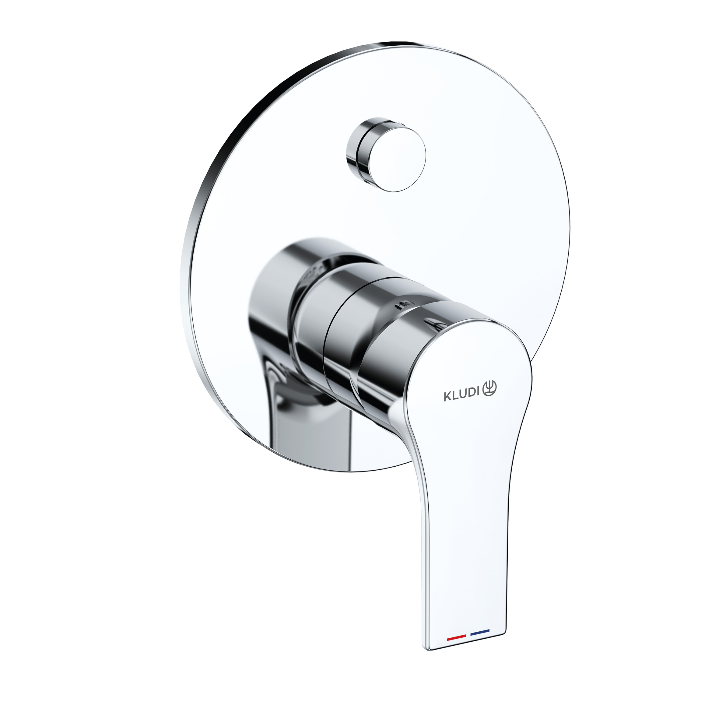 Kludi Zenta SL bateria wannowo-prysznicowa podtynkowa chrom 487590565