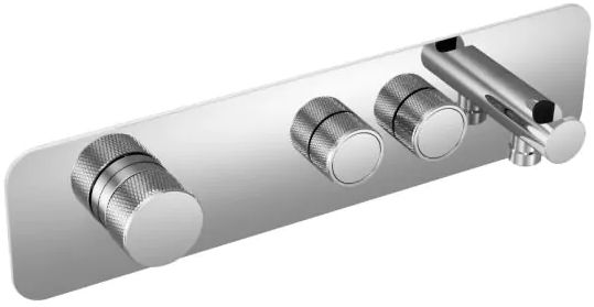 Excellent Krotos bateria wannowo-prysznicowa podtynkowa chrom AREX.8035CR