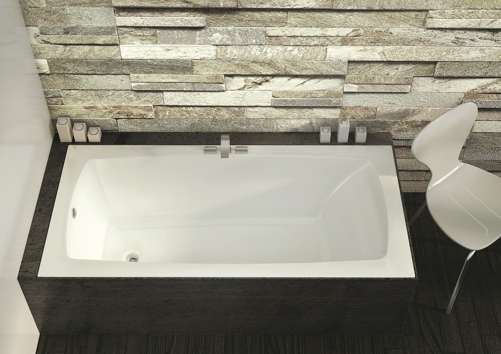 Hoesch Largo wanna prostokątna 170x75 cm do zabudowy biała 3707.010 - Wysyłka w 24h